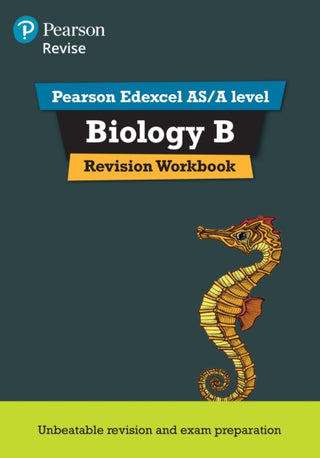 Cover image for 9781447989936 - Pearson REVISE Edexcel AS/A Level Biology Revision Workbook - for 2026, 2027 exams