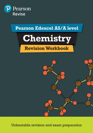 Cover image for 9781447989943 - Pearson REVISE Edexcel AS/A Level Chemistry Revision Workbook - for 2026, 2027 exams