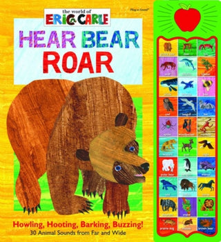Cover image for 9781450874779 - World of Eric Carle: Hear Bear Roar Sound Book
