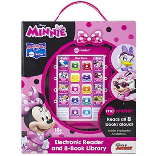 Cover image for 9781450880831 - Disney Junior Minnie: Me Reader Electronic Reader and 8-Book Library Sound Book Set