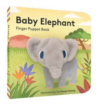 Cover image for 9781452142371 - Baby Elephant: Finger Puppet Book