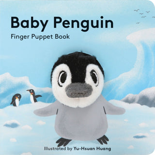Cover image for 9781452163758 - Baby Penguin: Finger Puppet Book