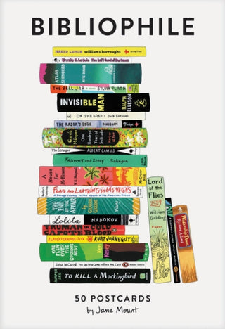 Cover image for 9781452167329 - Bibliophile: 50 Postcards