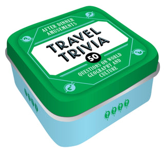 Cover image for 9781452173771 - After Dinner Amusements: Travel Trivia