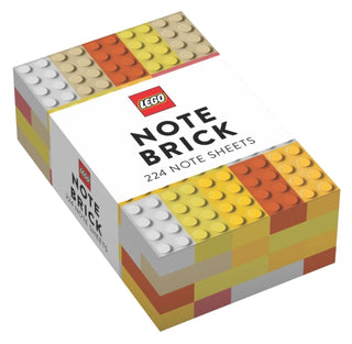 Cover image for 9781452180397 - LEGO® Note Brick (Yellow-Orange)