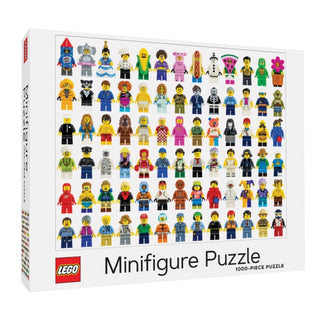 Supplemental image for 9781452182278 - LEGO® Minifigure 1000-Piece Puzzle