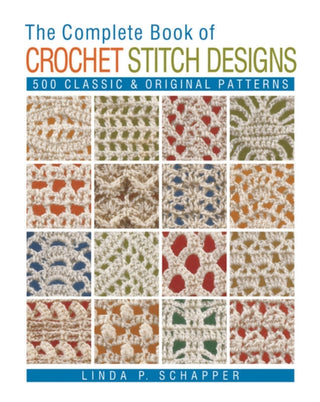 Cover image for 9781454701378 - The Complete Book of Crochet Stitch Designs