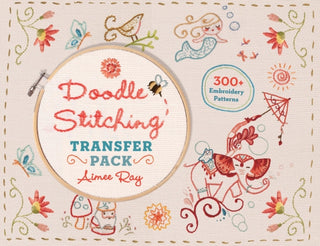 Supplemental image for 9781454709022 - Doodle Stitching Transfer Pack