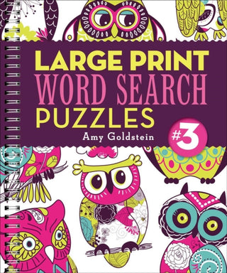 Cover image for 9781454914983 - Large Print Word Search Puzzles 3