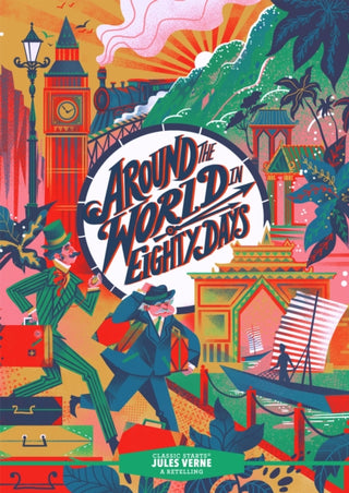 Cover image for 9781454942290 - Classic Starts®: Around the World in Eighty Days