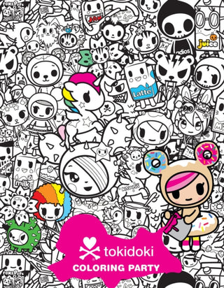 Cover image for 9781454943372 - tokidoki Coloring Party