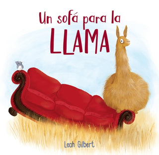 Cover image for 9781454946007 - Un sofá para la llama (Spanish Edition)