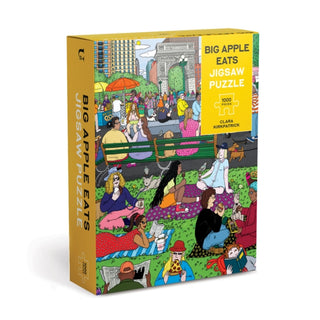 Cover image for 9781454949206 - Big Apple Eats Jigsaw Puzzle