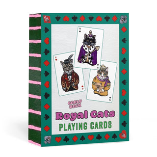 Cover image for 9781454956129 - Royal Cats Playing Cards