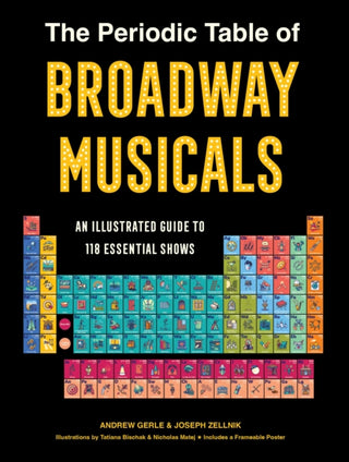 Cover image for 9781454958840 - The Periodic Table of Broadway Musicals