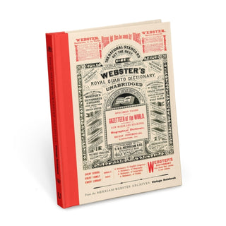 Cover image for 9781454960058 - From the Merriam-Webster Archives: Vintage Notebook