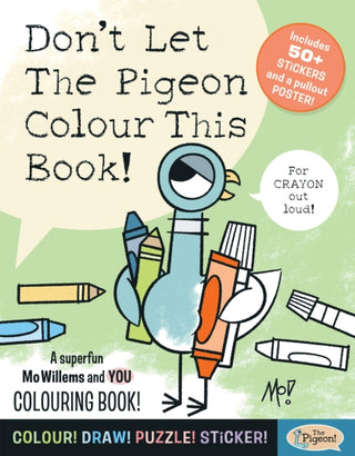 Supplemental image for 9781454961932 - Don't Let The Pigeon Colour This Book!