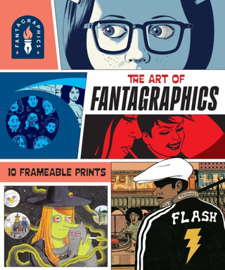 Cover image for 9781454963370 - The Art of Fantagraphics Poster Book