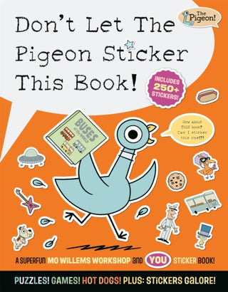 Cover image for 9781454966937 - Don't Let The Pigeon Sticker This Book!