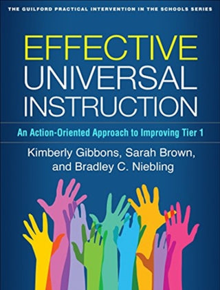 Cover image for 9781462536832 - Effective Universal Instruction