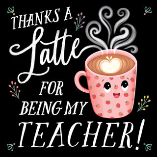 Cover image for 9781464220531 - Thanks a Latte for Being My Teacher!