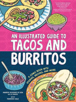 Cover image for 9781464222429 - An Illustrated Guide to Tacos and Burritos