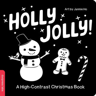 Cover image for 9781464223822 - Holly Jolly! A High-Contrast Christmas Book