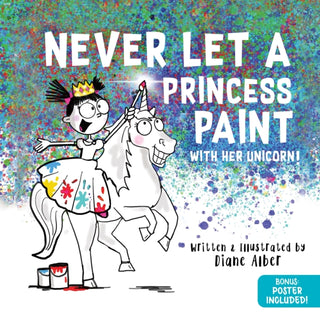 Cover image for 9781464259326 - Never Let a Princess Paint