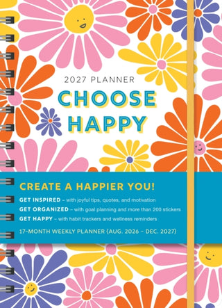 Cover image for 9781464293238 - 2027 Choose Happy Planner