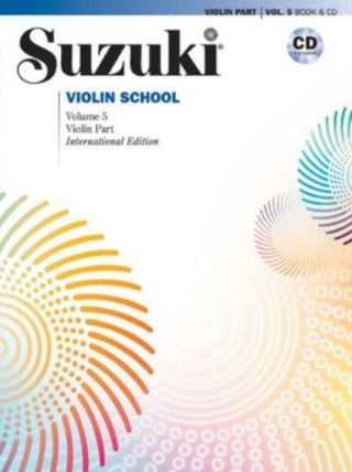 Cover image for 9781470651657 - Suzuki Violin School, Volume 5