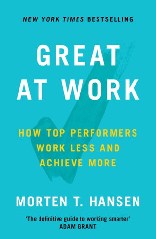 Cover image for 9781471149078 - Great at Work