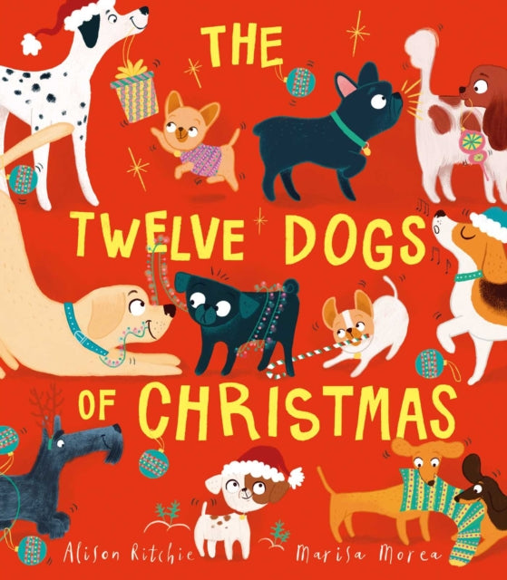 Cover image for 9781471166174 - The Twelve Dogs of Christmas