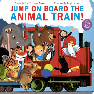 Cover image for 9781471192845 - Jump On Board the Animal Train