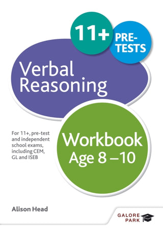 Cover image for 9781471849312 - Verbal Reasoning Workbook Age 8-10
