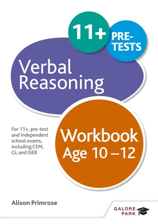 Cover image for 9781471849336 - Verbal Reasoning Workbook Age 10-12