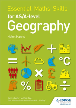 Cover image for 9781471863554 - Essential Maths Skills for AS/A-level Geography