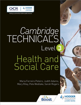 Cover image for 9781471874765 - Cambridge Technicals Level 3 Health and Social Care
