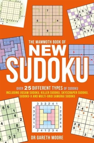 Cover image for 9781472100221 - The Mammoth Book of New Sudoku