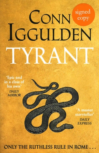 Cover image for 9781472639455 - Tyrant (Signed Edition)