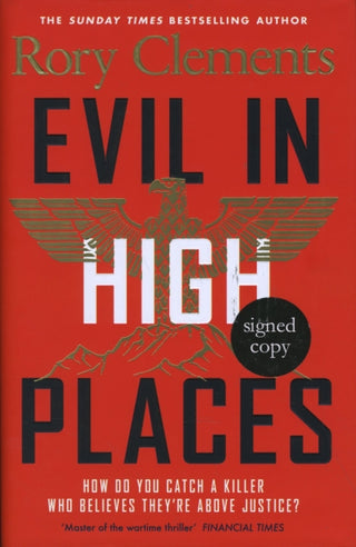 Cover image for 9781472640208 - Evil In High Places Signed Edition