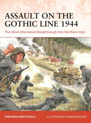 Cover image for 9781472850140 - Assault on the Gothic Line 1944