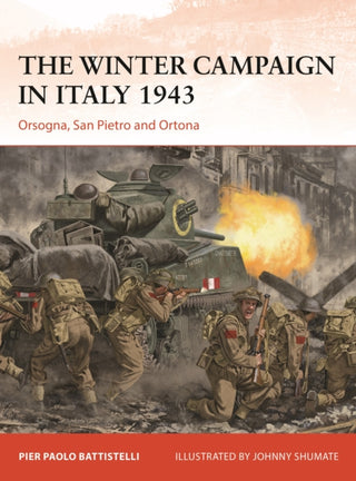 Cover image for 9781472855695 - The Winter Campaign in Italy 1943