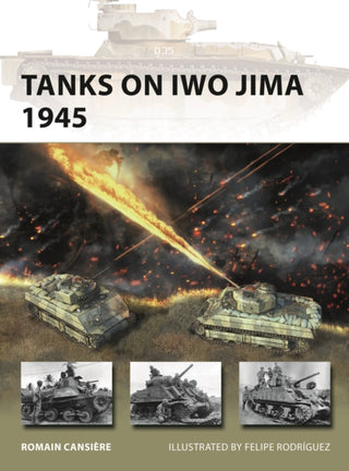 Cover image for 9781472860392 - Tanks on Iwo Jima 1945