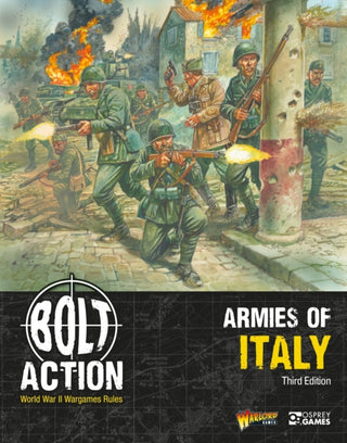 Cover image for 9781472864031 - Bolt Action: Armies of Italy: Third Edition