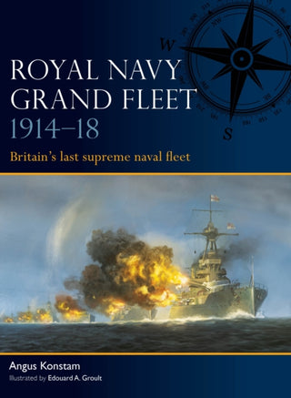 Cover image for 9781472866837 - Royal Navy Grand Fleet 1914–18