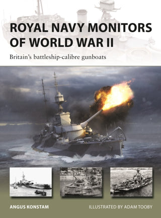 Cover image for 9781472868138 - Royal Navy Monitors of World War II