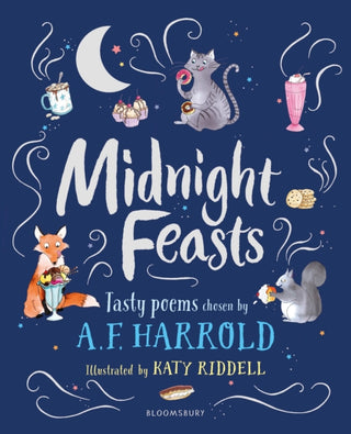 Cover image for 9781472944078 - Midnight Feasts: Tasty poems chosen by A.F. Harrold