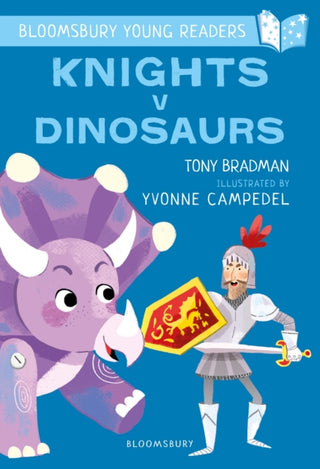 Cover image for 9781472963420 - Knights V Dinosaurs: A Bloomsbury Young Reader