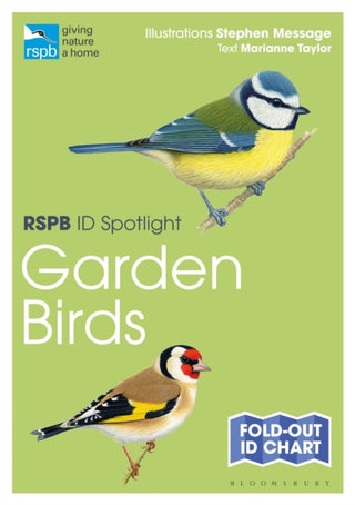 Cover image for 9781472974228 - RSPB ID Spotlight – Garden Birds
