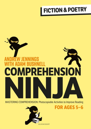 Cover image for 9781472989819 - Comprehension Ninja for Ages 5-6: Fiction & Poetry
